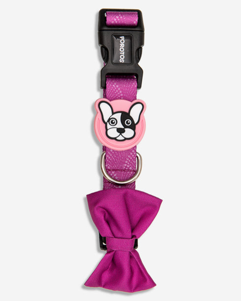 Collar con Moño VULKAN Púrpura